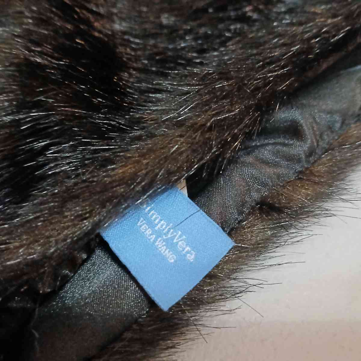 Vera Wang Faux Fur Scarf
