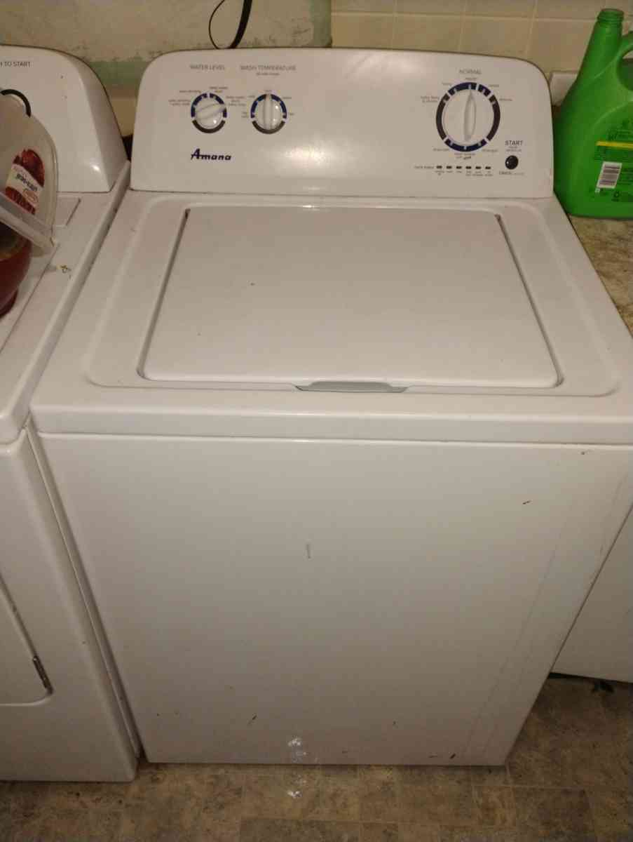 washer and dryer