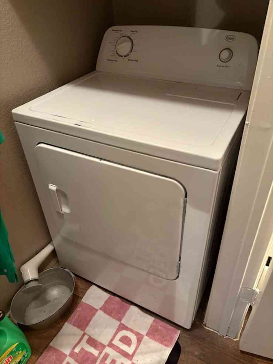 washer and dryer