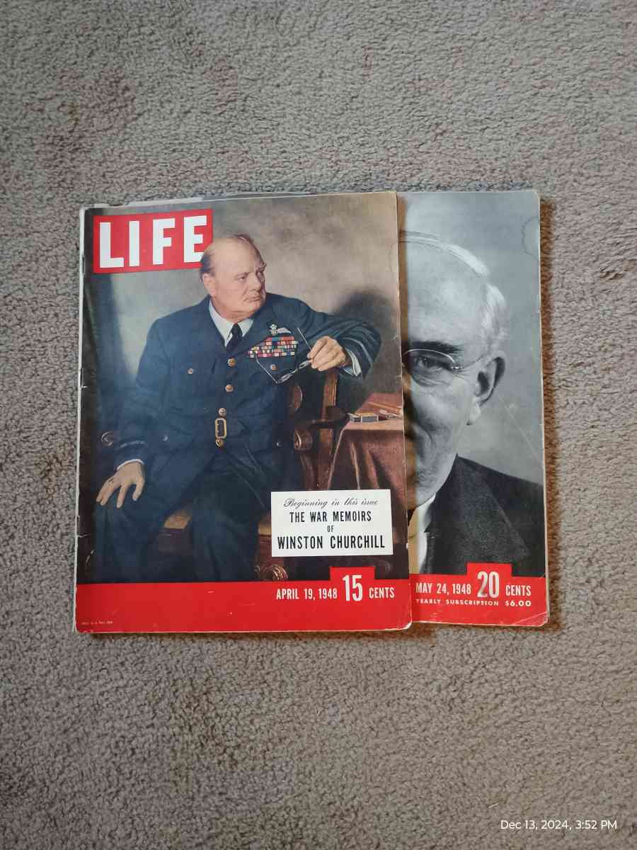 vintage Life magazines