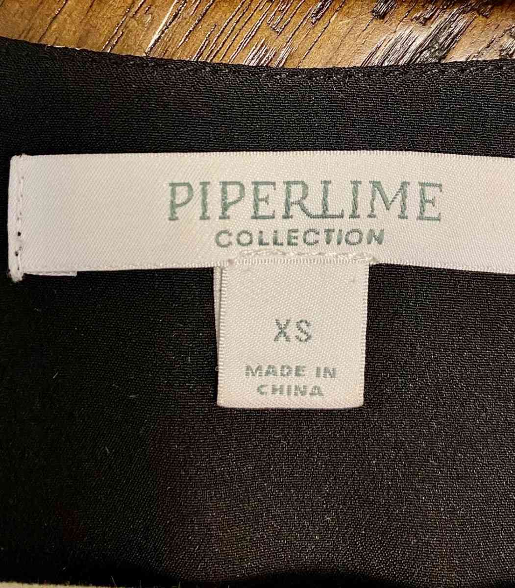 Ikat Print Black and White Shift Dress