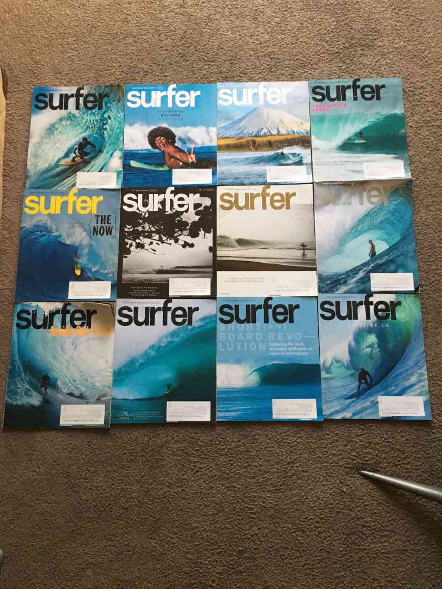 Surfer and Surfing Magazines
