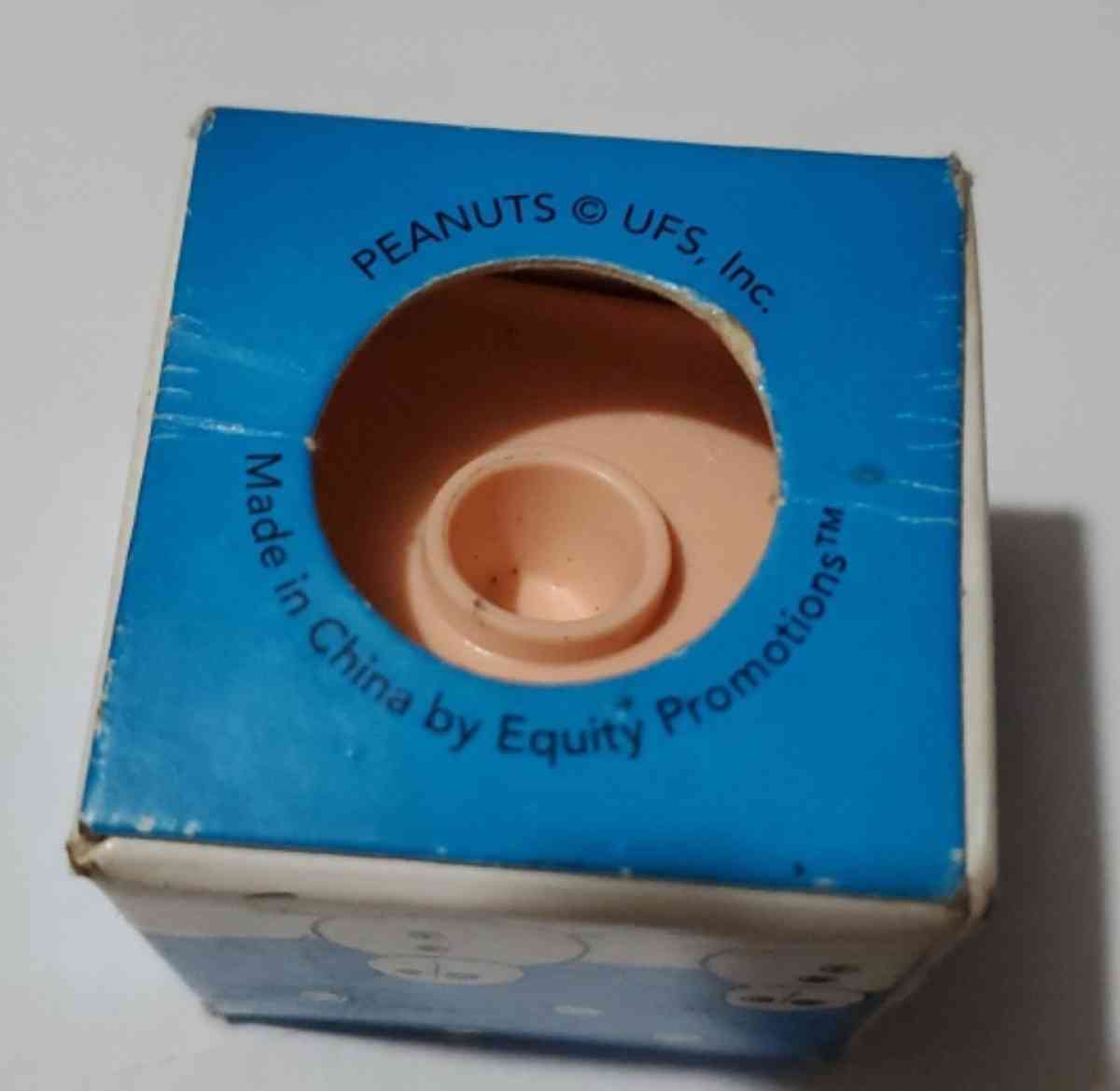 VINTAGE PEANUTS CHARLIE BROWN POP UP X MAS ORDIMENT