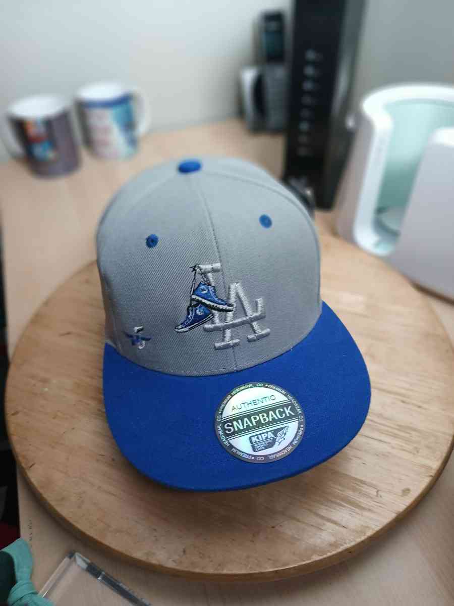 LA Dodgers Custom Embroidered TwoTone SnapBack Adjustable Bk