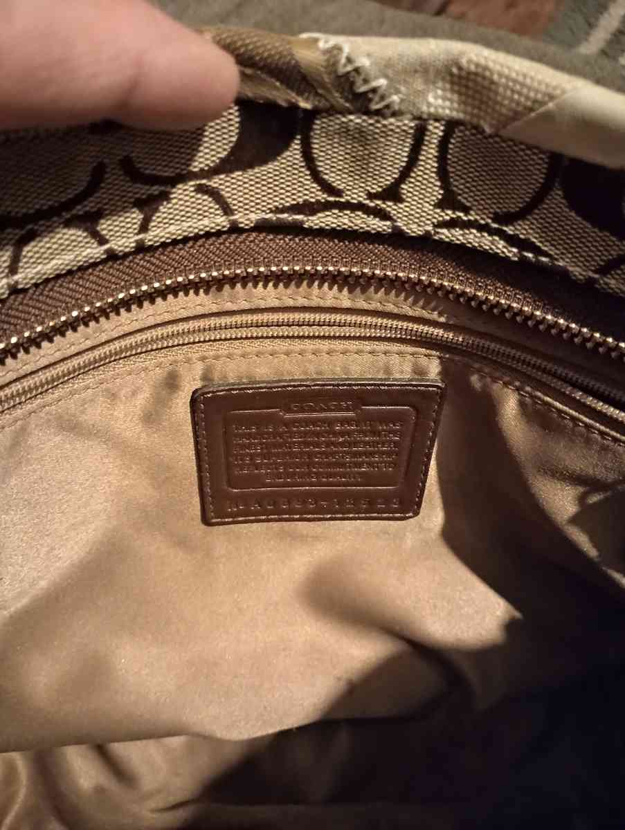 small Coach purse