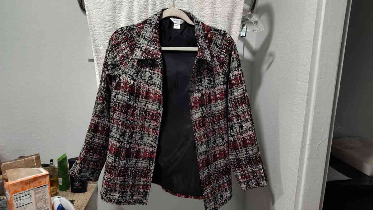 RARE VTG Christopher  Banks Monogram Casual or Business Blaz