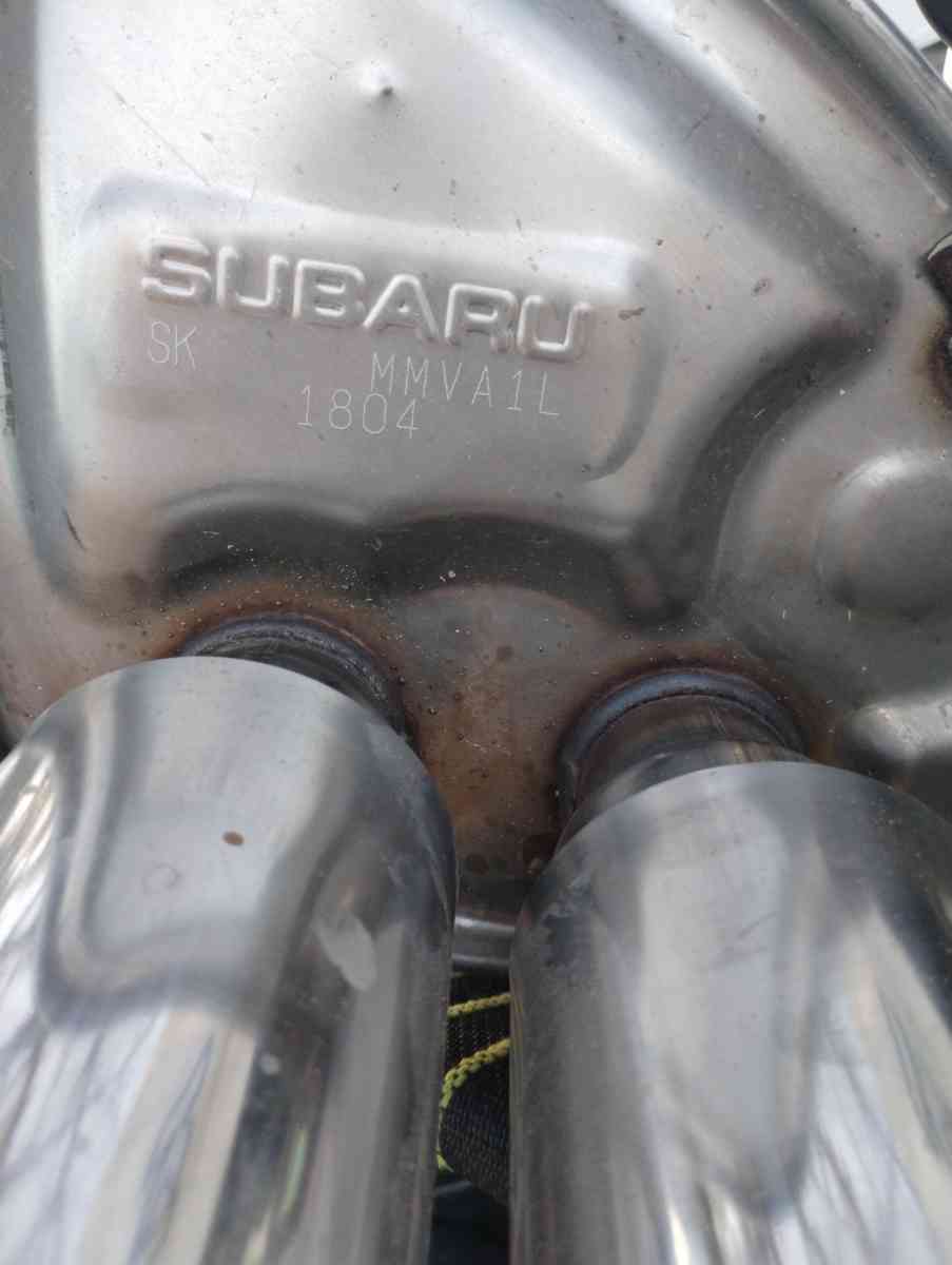 Subaru MMVA1L Exhaust