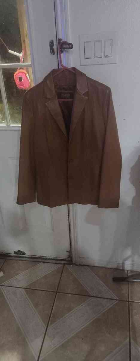 Brown womens Wilsons leather jacket