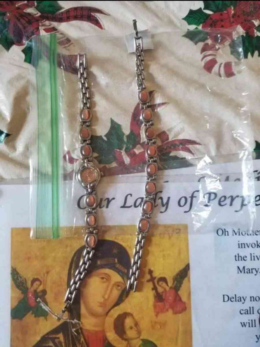 Geneva Watch and Bracelet set