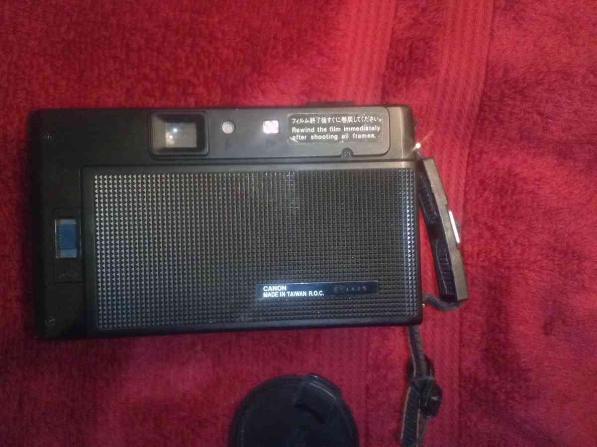 vintage canon 38 mm camera