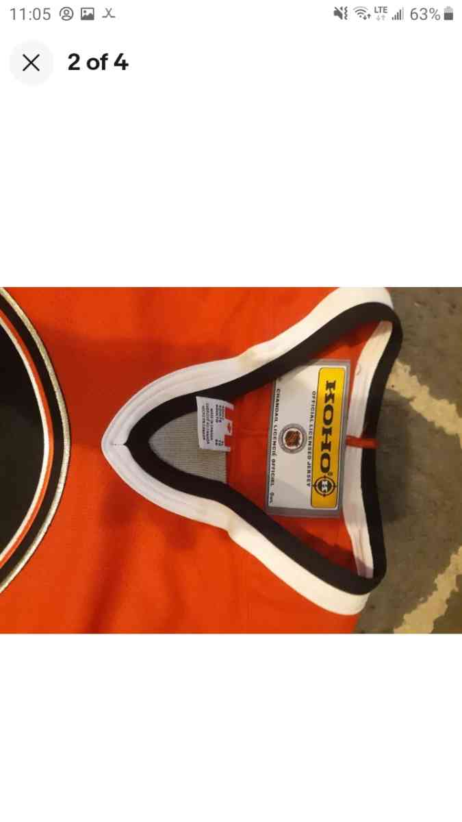 authentic buffalo sabres vintage butterknife Jersey rare