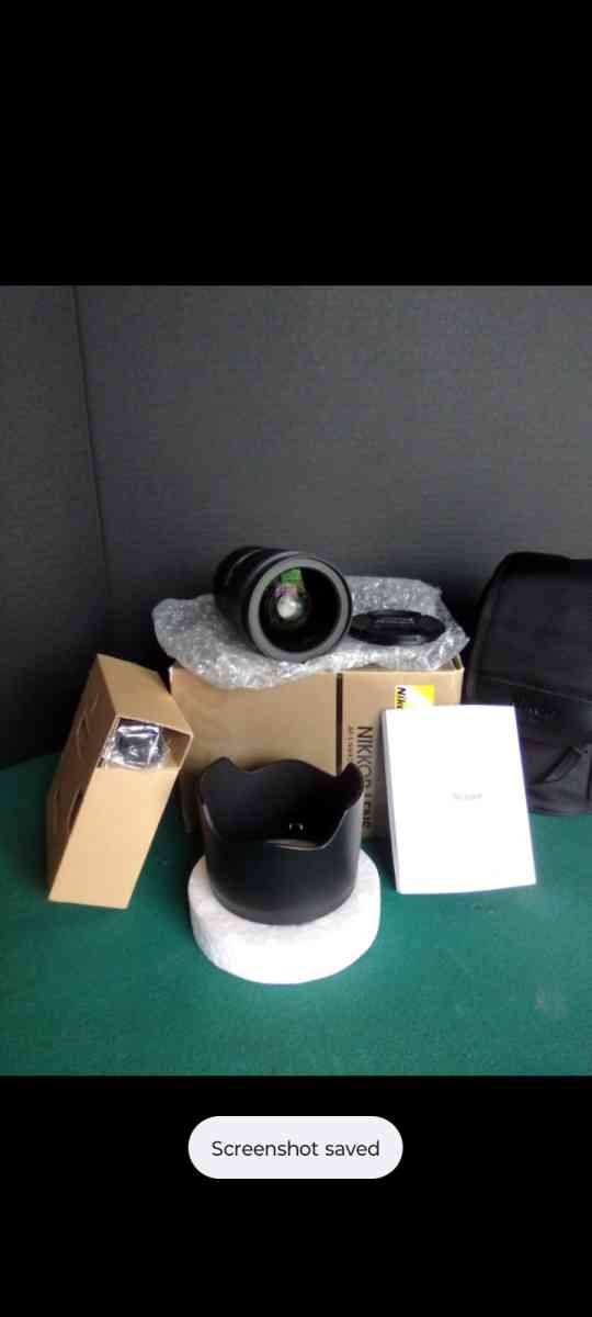 Open Box Nikon AFS Nikkor 24 70mm f28G ED Lens