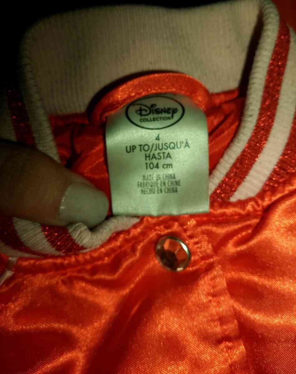 Vintage Disney Store Mickey Mouse Varsity Style Jacket