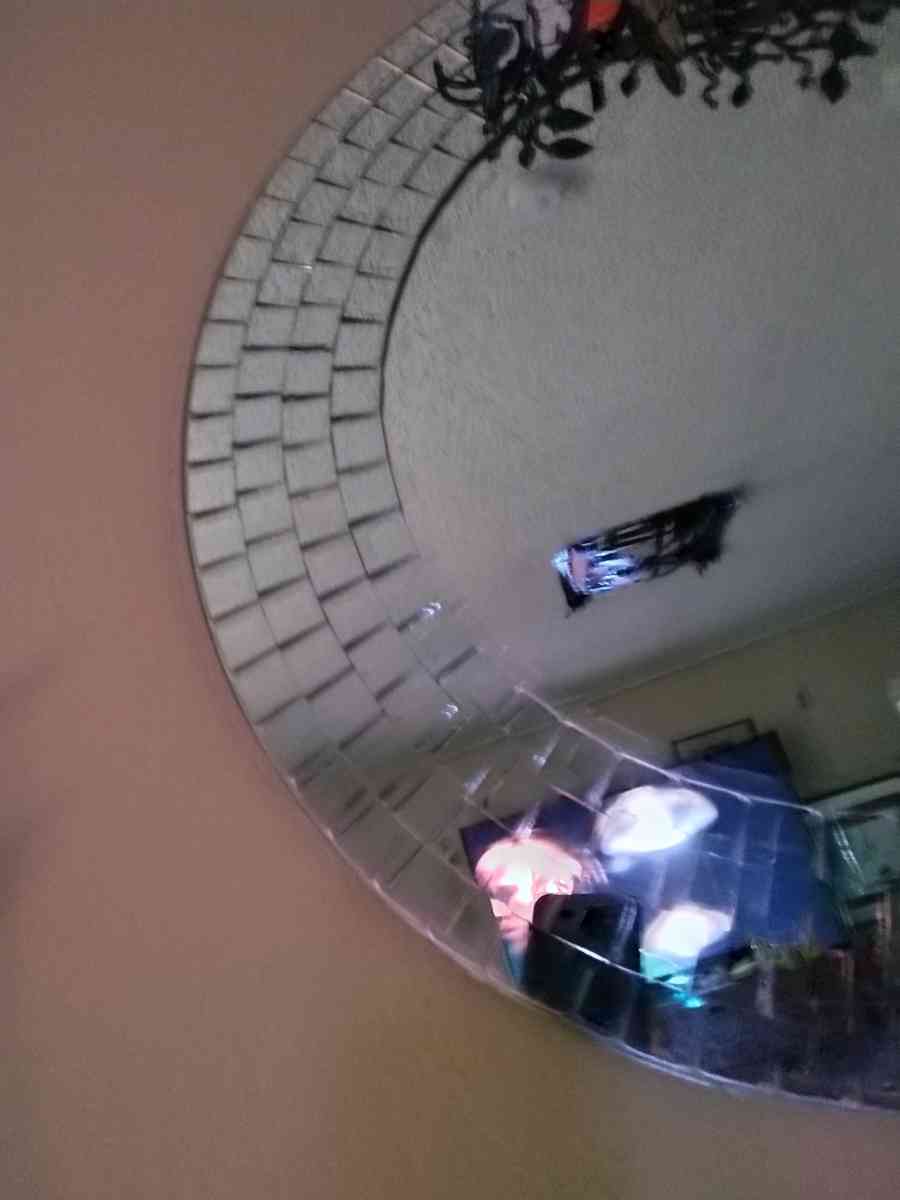 round beveled Mirror