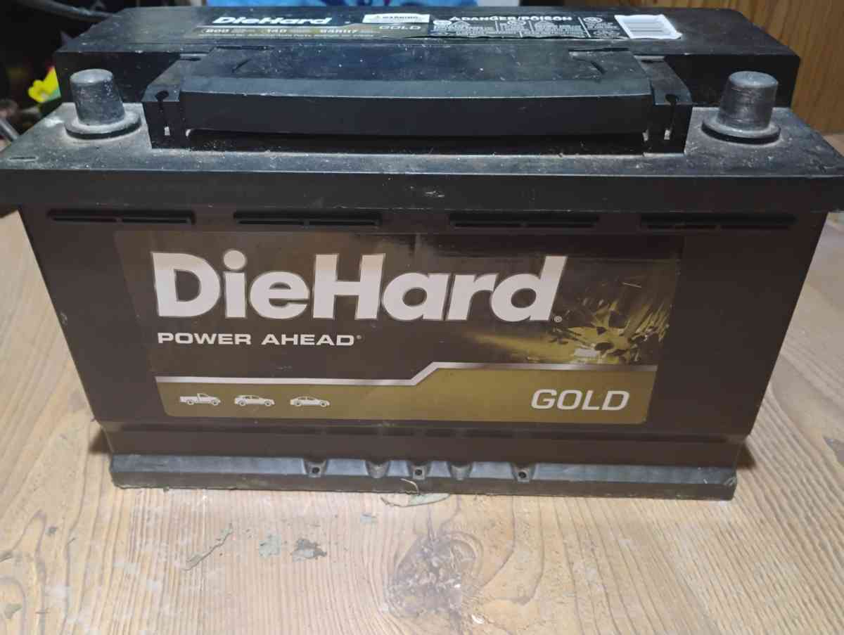 die hard battery gold