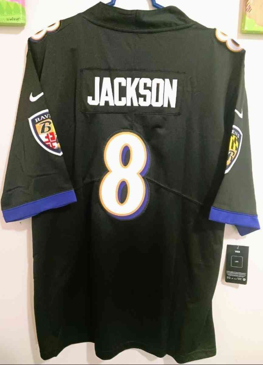 L Jackson Ravens QB jersey  Large Stitched