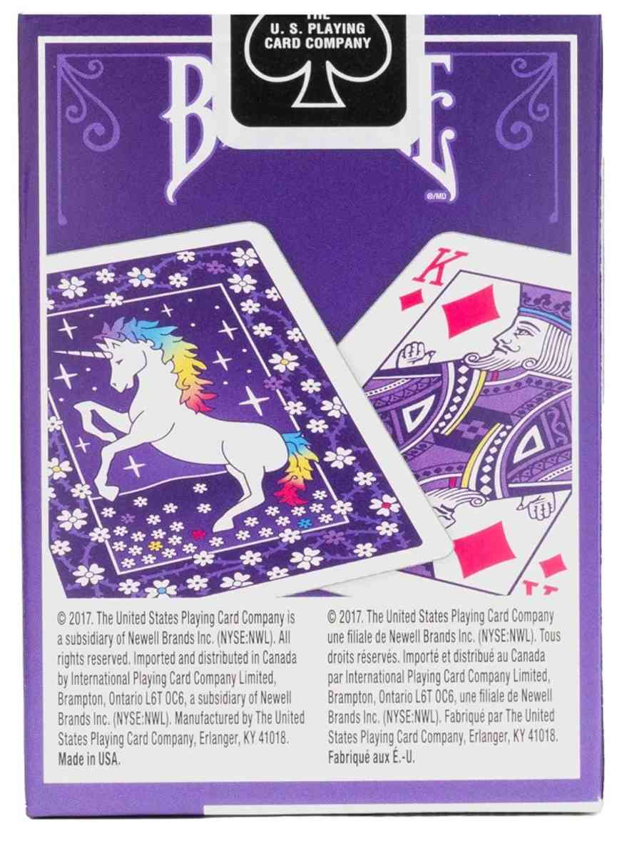 Bicycle Unicorn Playing Cards