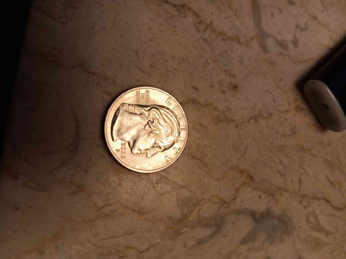 2023 misprint in cod we trust 25cent