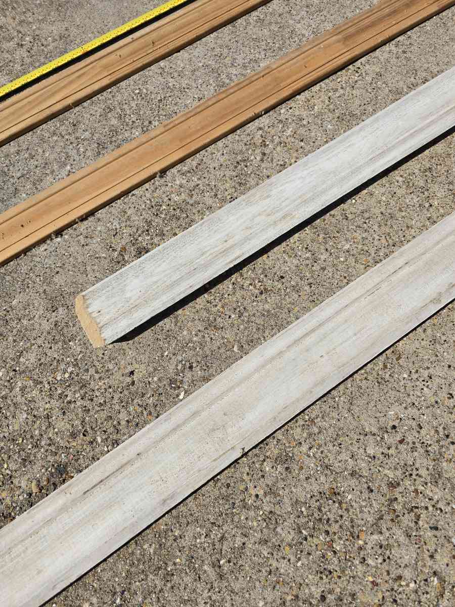Various Wooden Trim or Baseboards