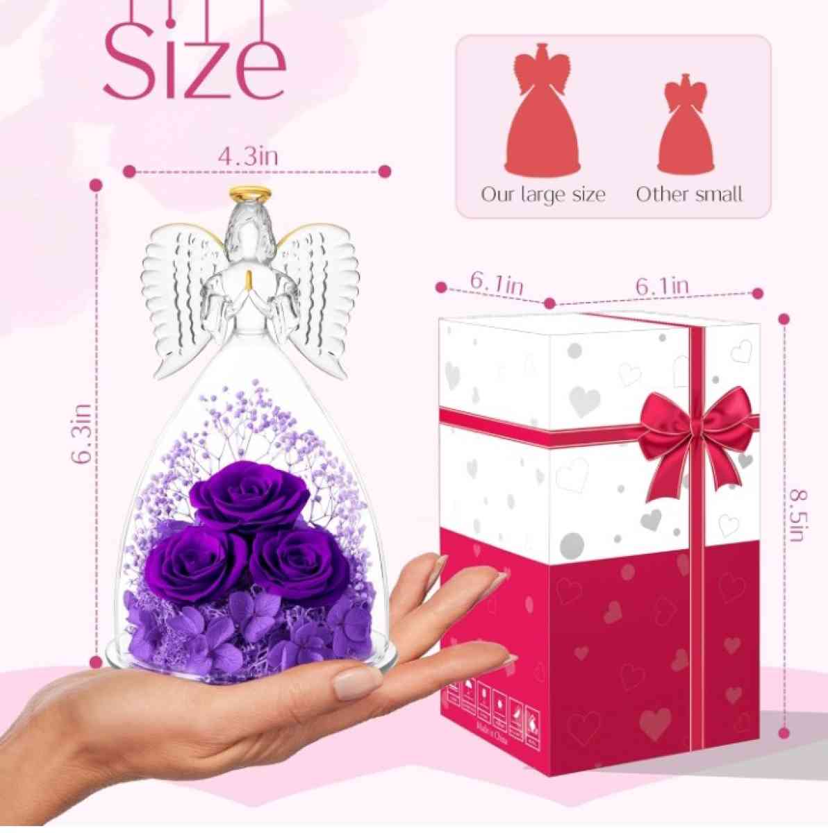 Angels Roses Perfect Gift for Womens