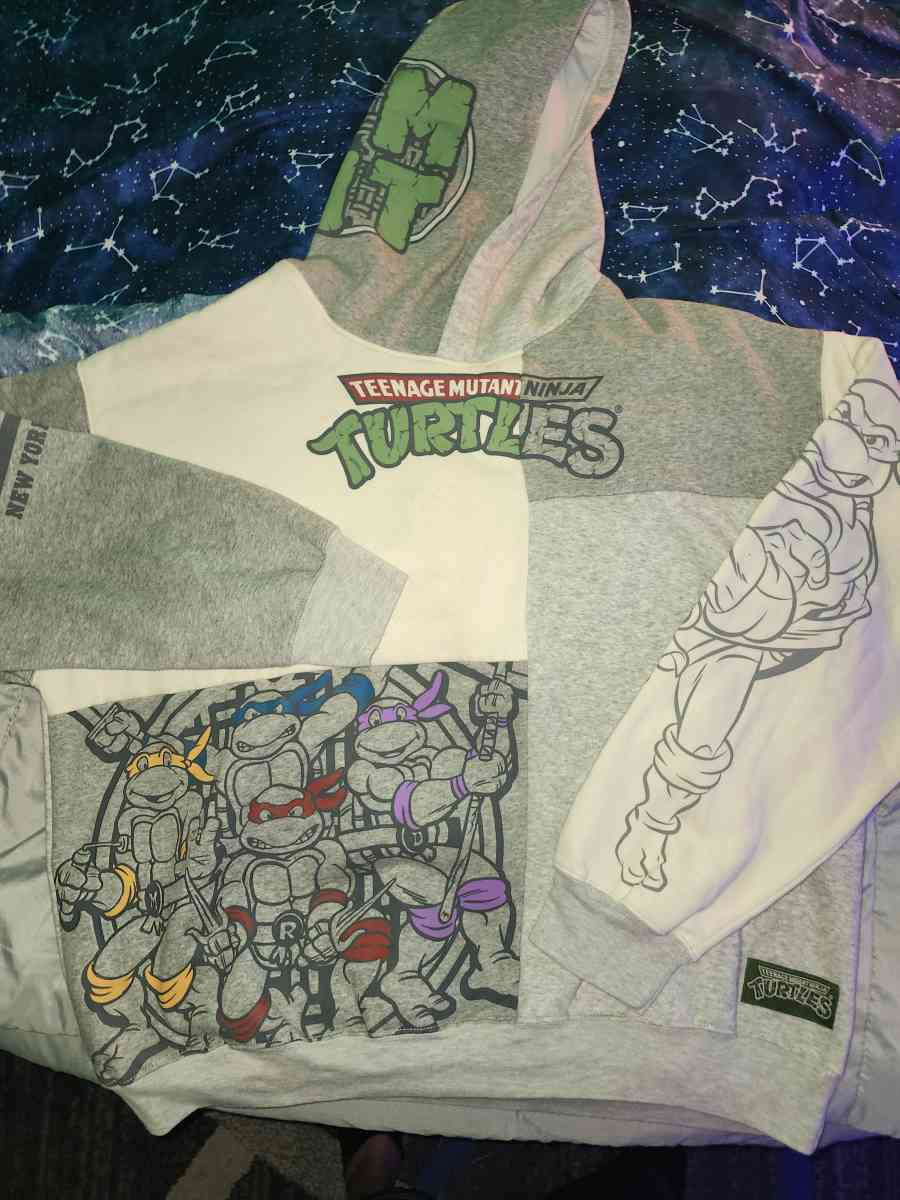 2XL TEENAGE MUTANT NINJA TURTLES PULLOVER HOODIE