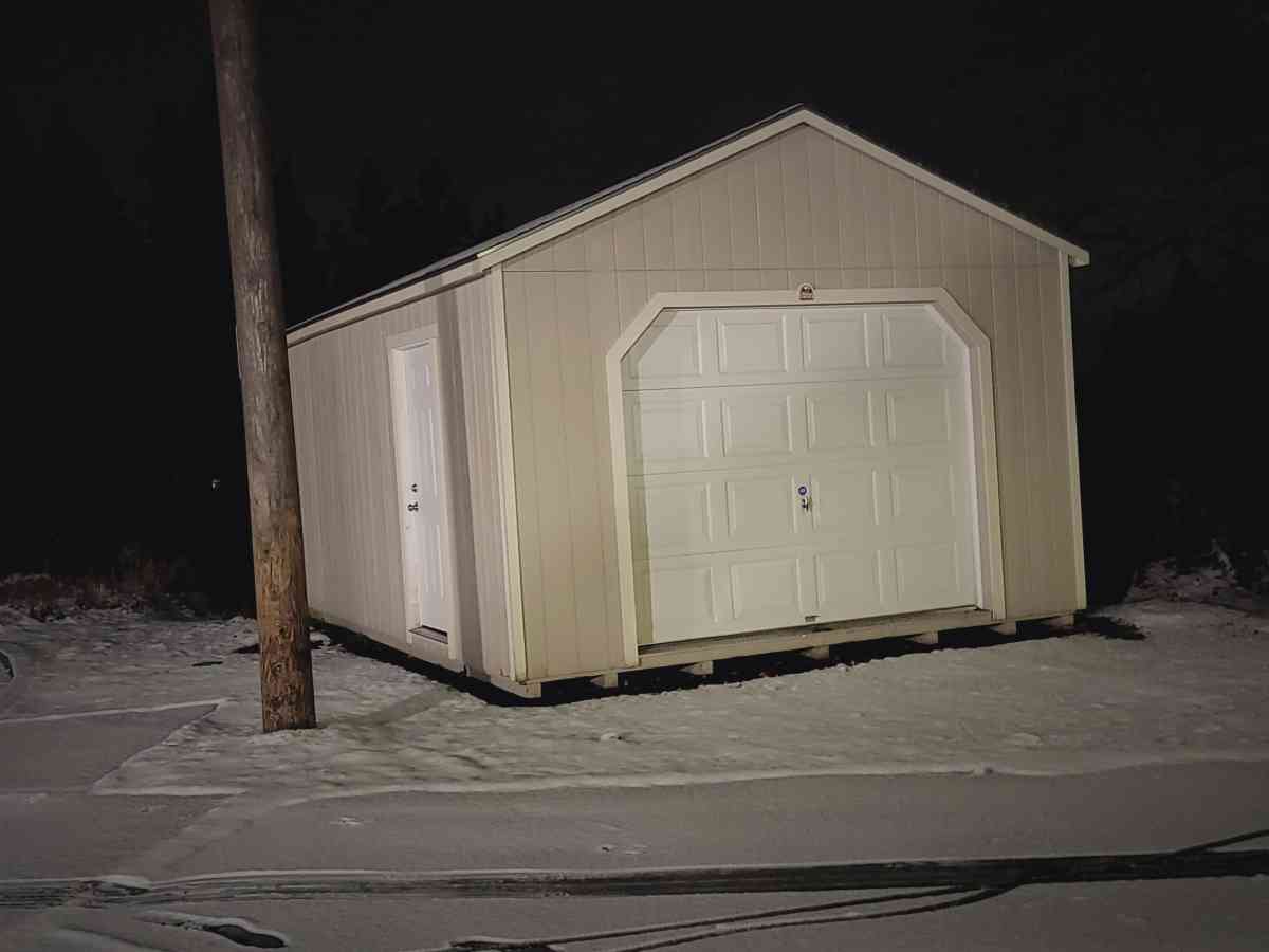 12 x 24 utility shed