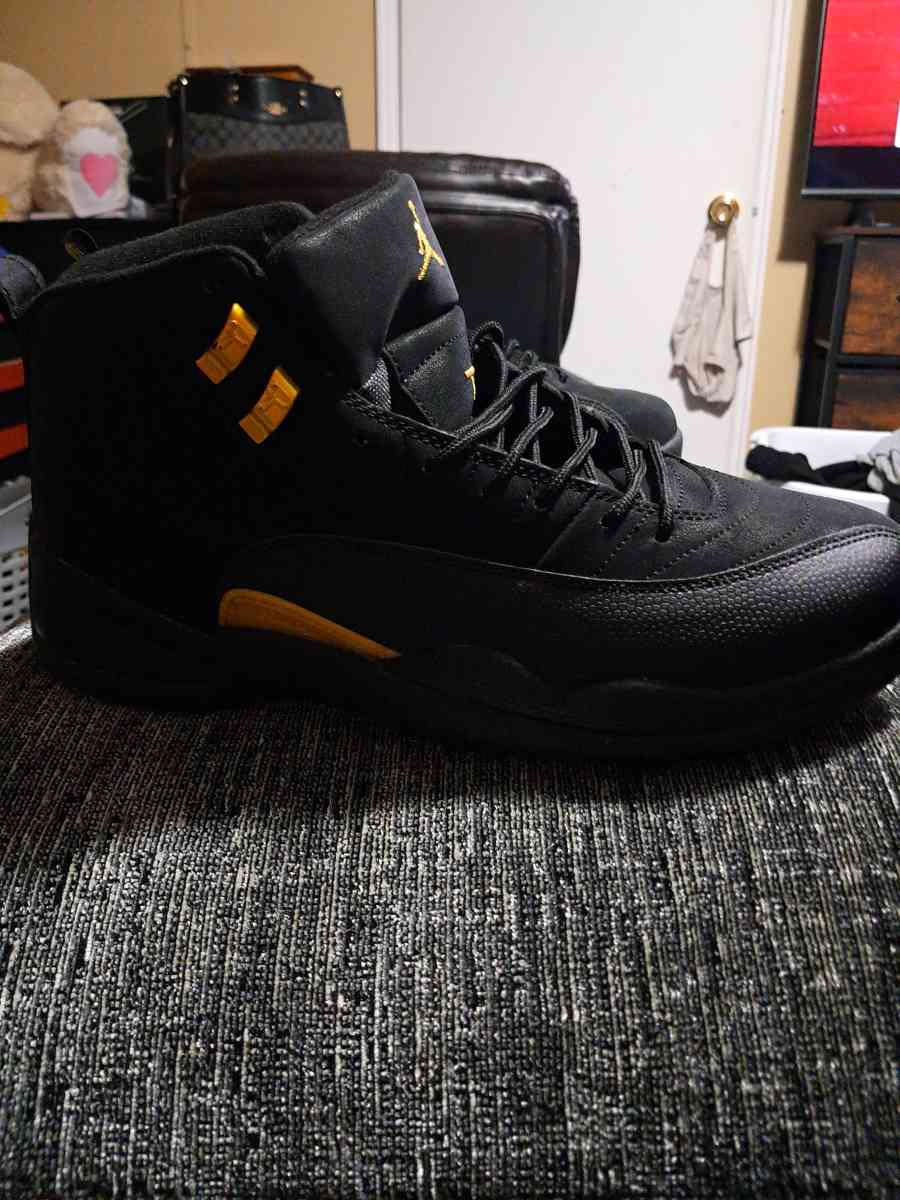 Jordan retro 12s black taxi