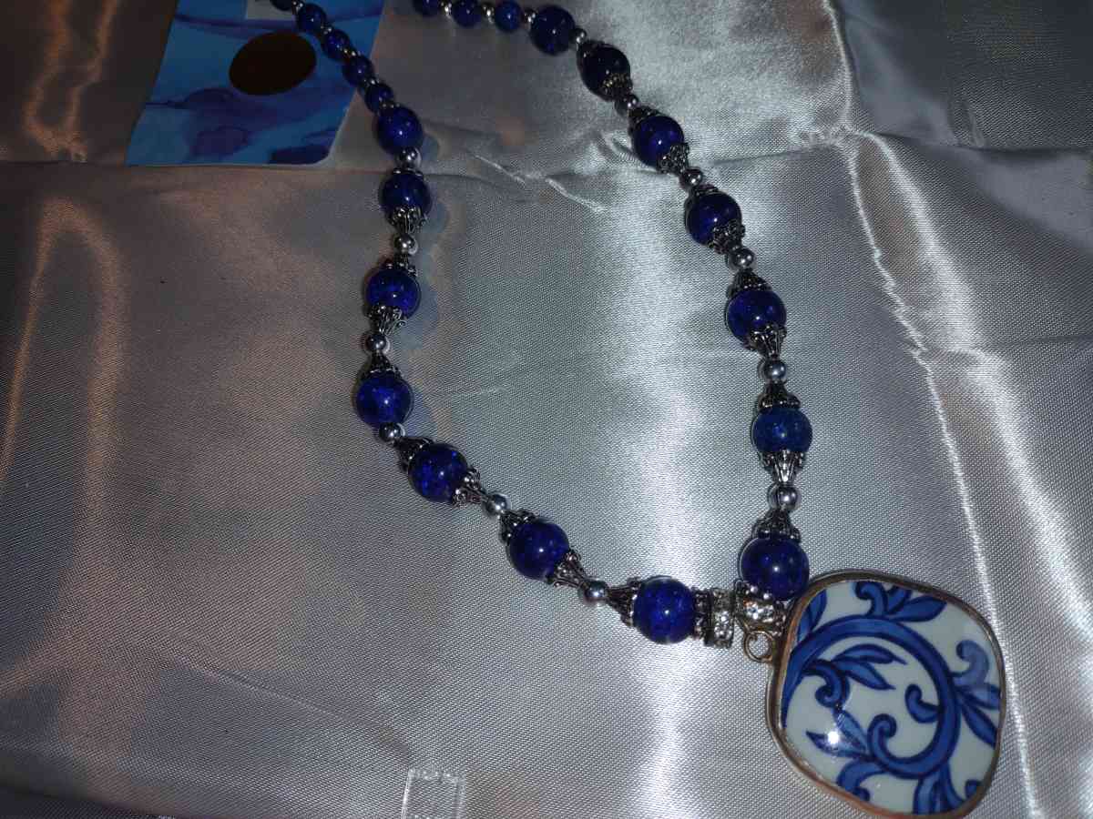 handmade beaded necklace