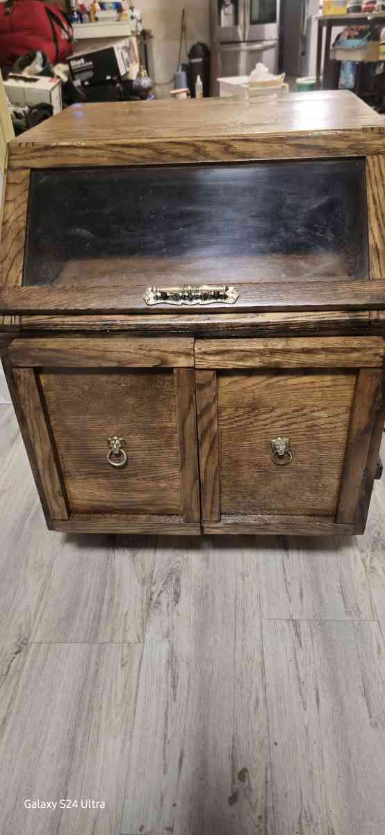 1871 antique bread box refurbished