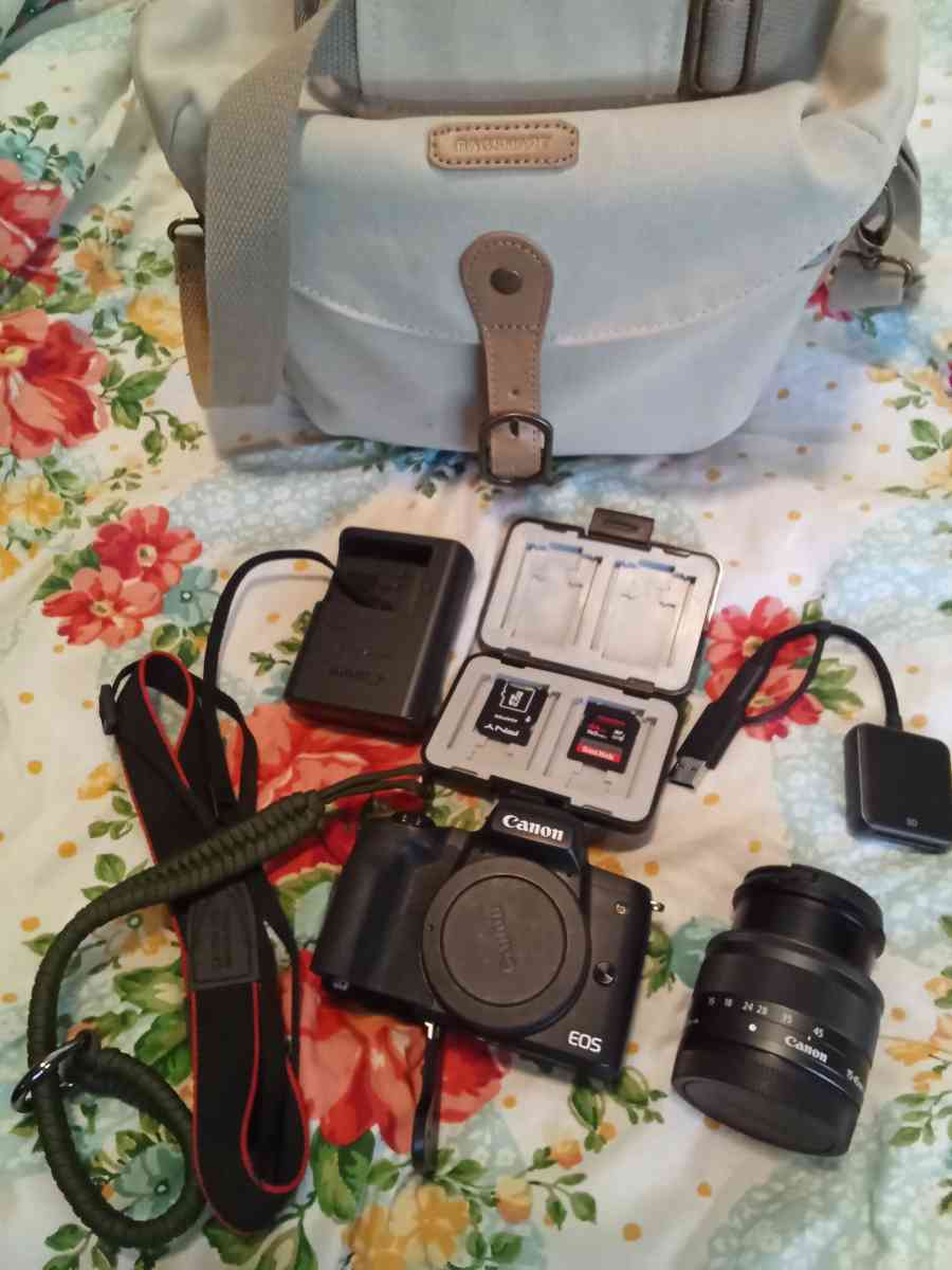 Canon EOS M50 Mark ii mirrorless 4k camera