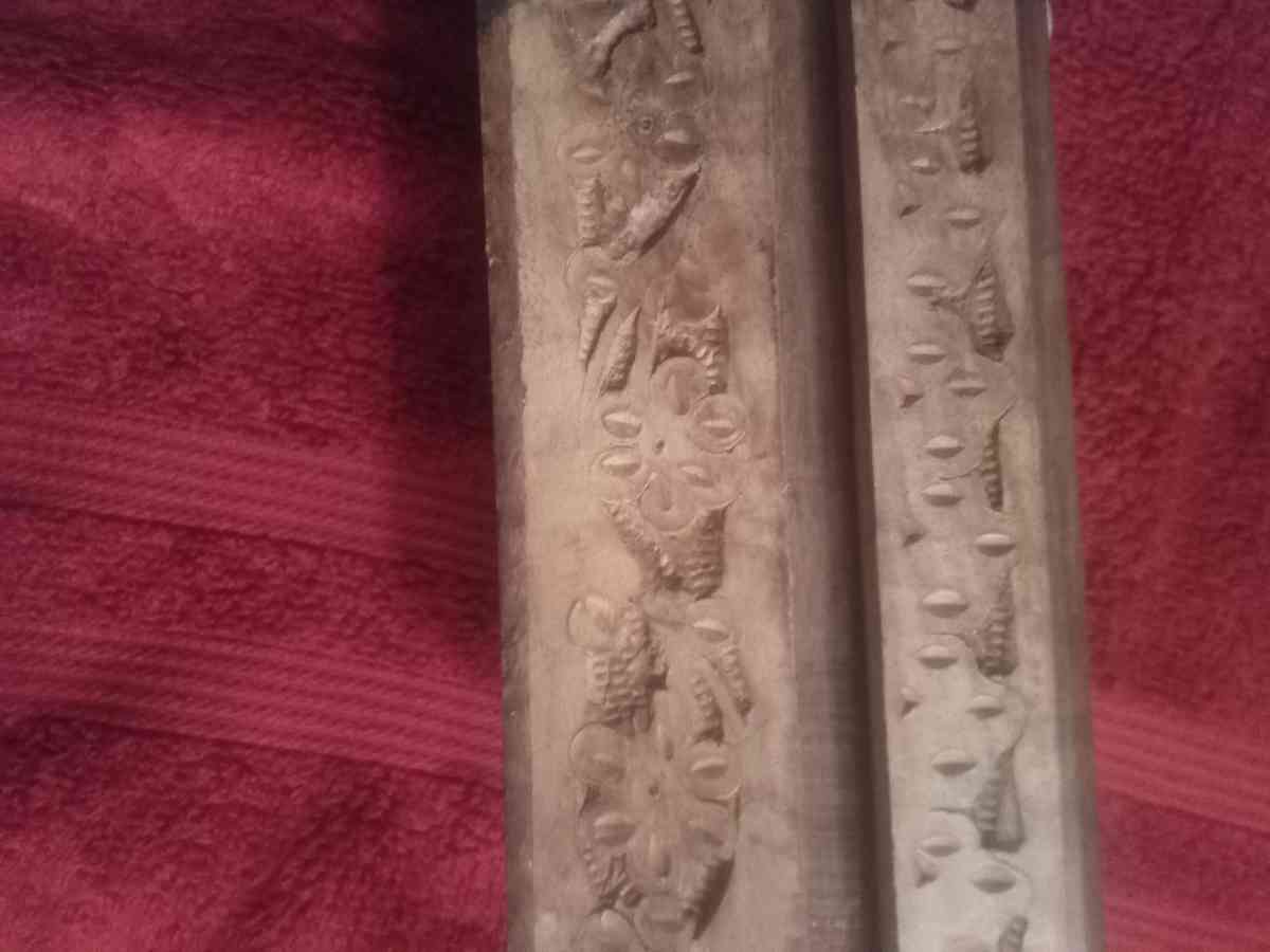 Beautifully Engraved Tarot Card Wood Box w  New Tarot cards