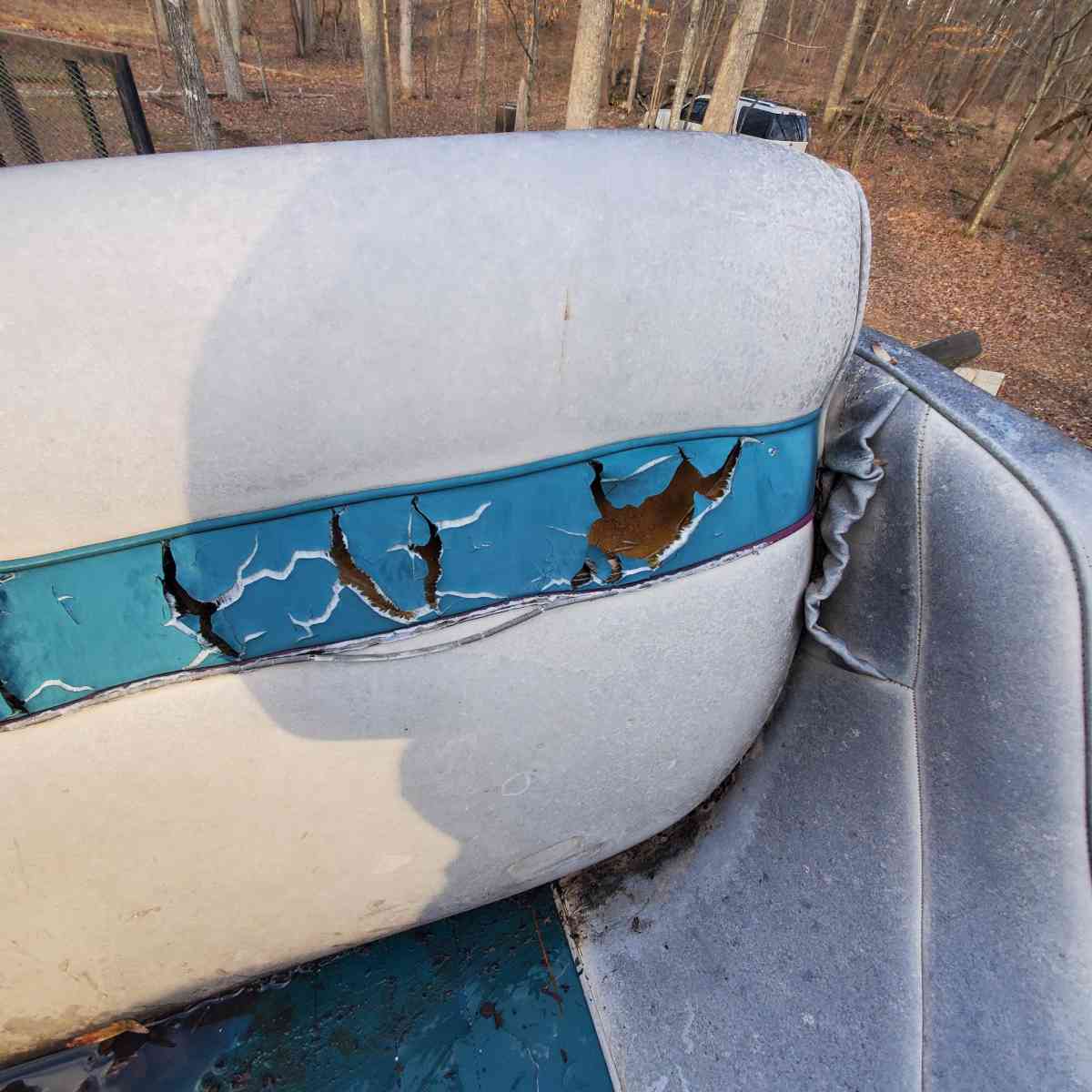 Oversized Pontoon Seat With Double Pedestal Base