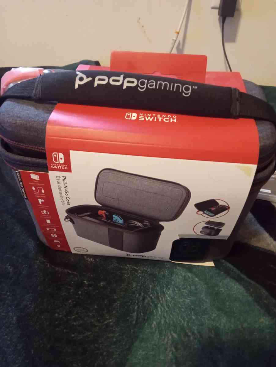 Nintendo switch with original box it came in 3 games