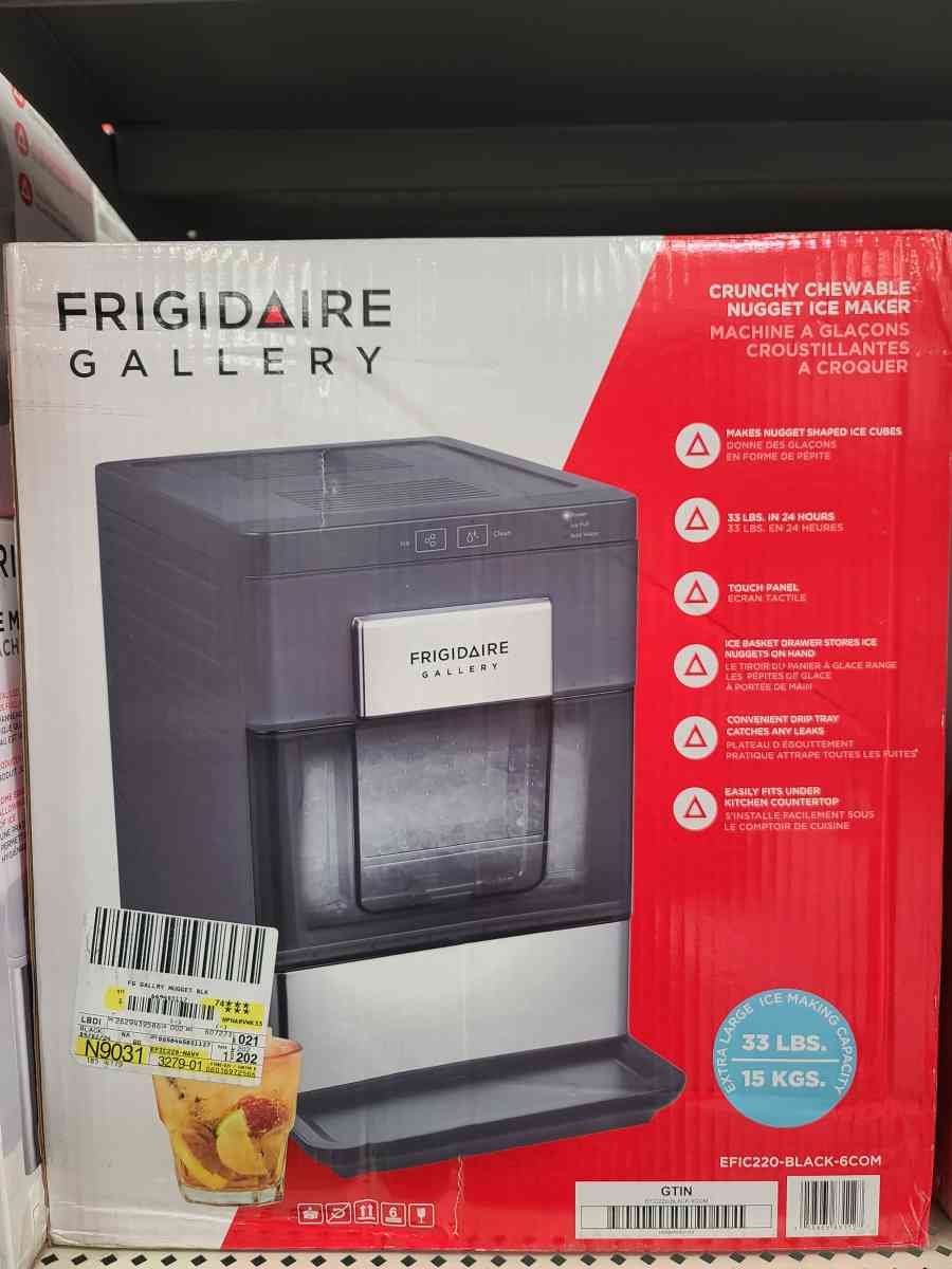 Frigidaire pebble ice maker new
