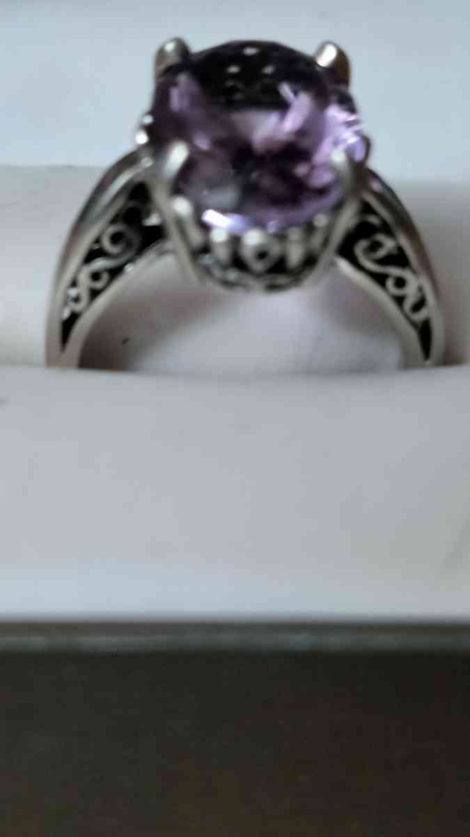 Kabana Sterling Amethyst Ring