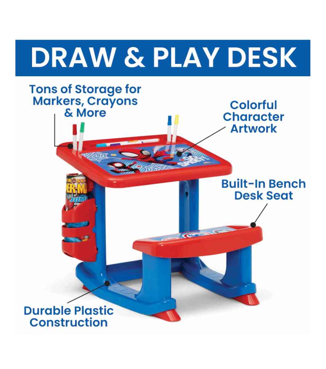 Spidey and His Amazing Friends 3Piece Art  Play Toddler Room