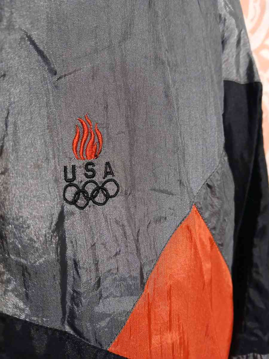 Vintage 90s USA Olympics Team Jcpenny Mens Large Windbreaker