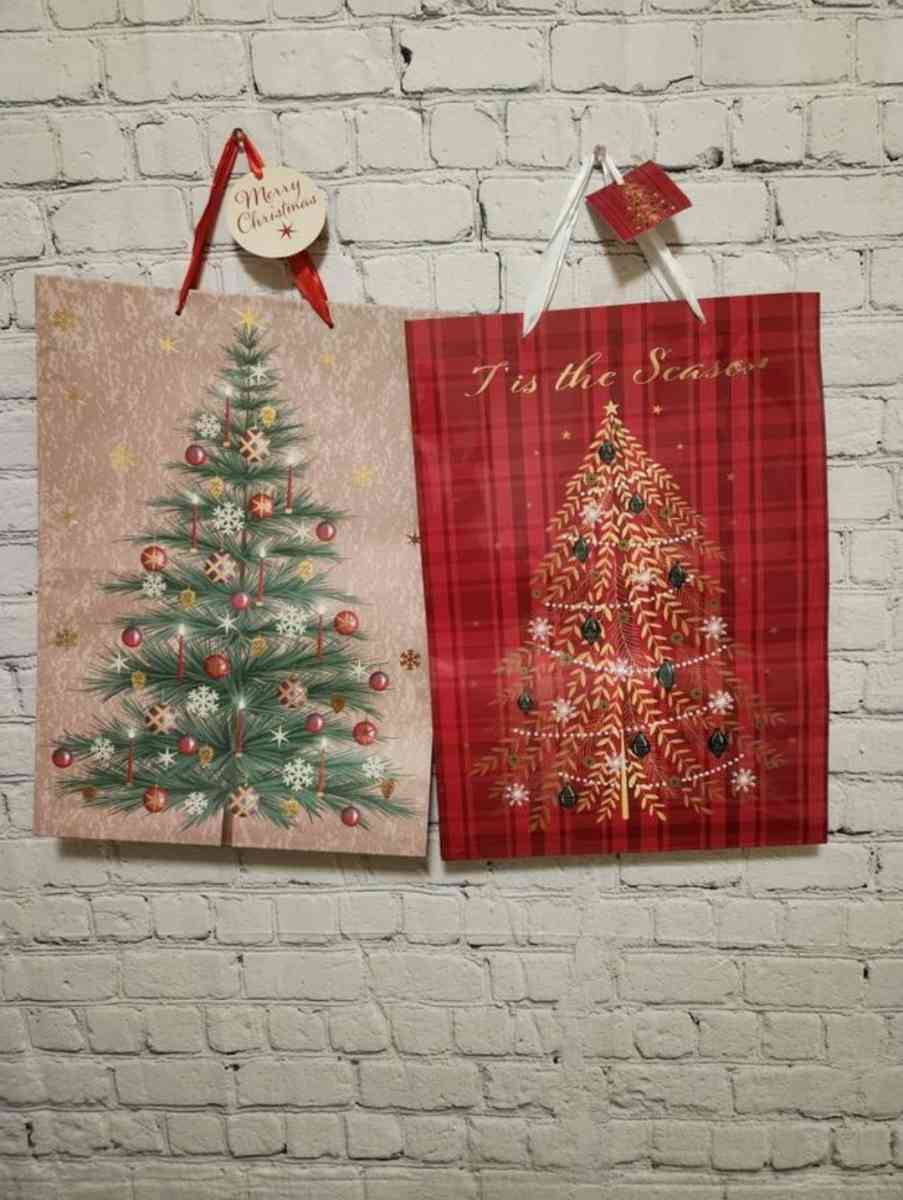 Christmas Gift Bags 2pc