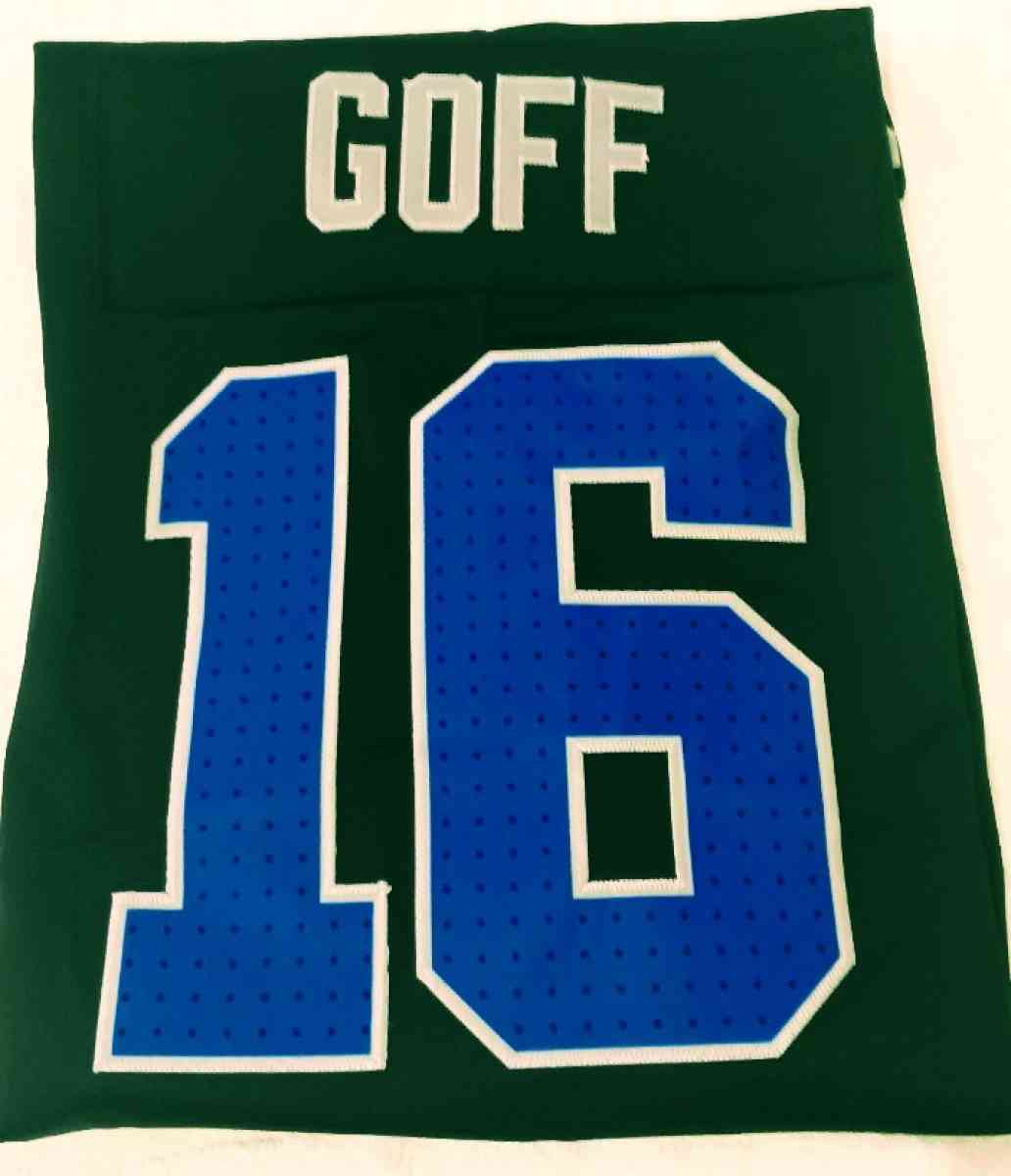 J Goff Detroit Lions Jersey XL Or Large Stitched