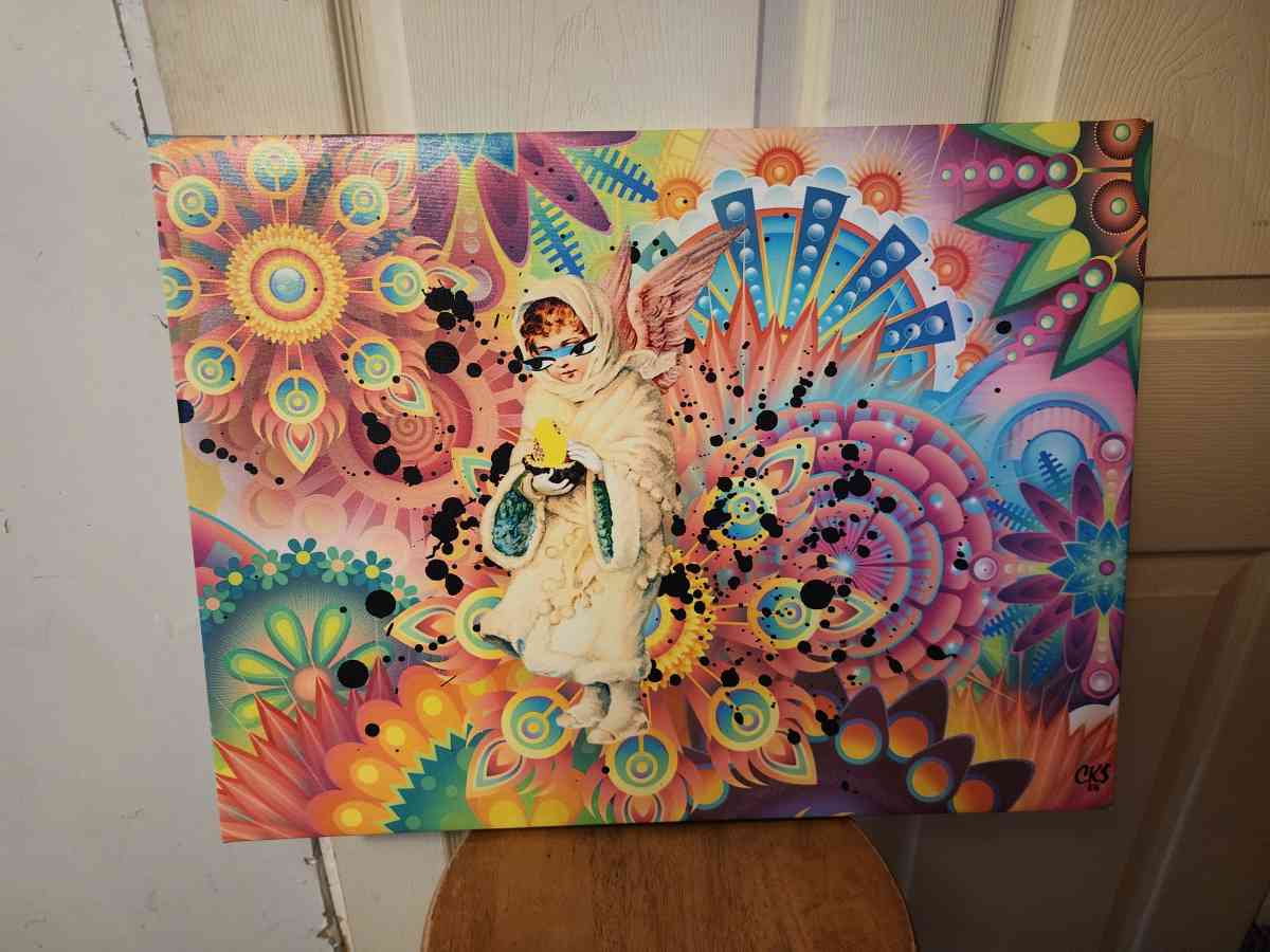 Psychedelic Angel by CK Art Department