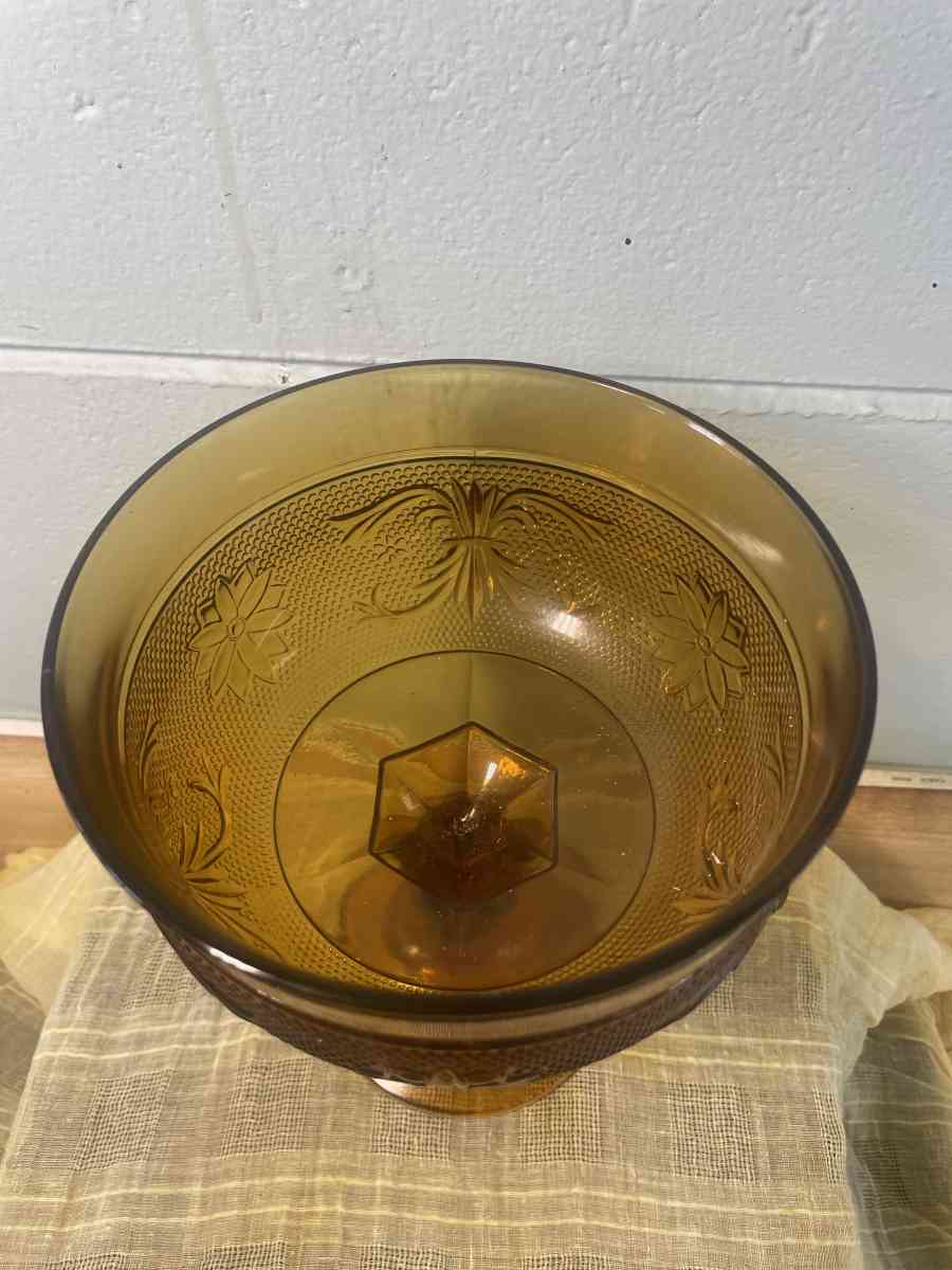 Tiara Amber Glass Collection