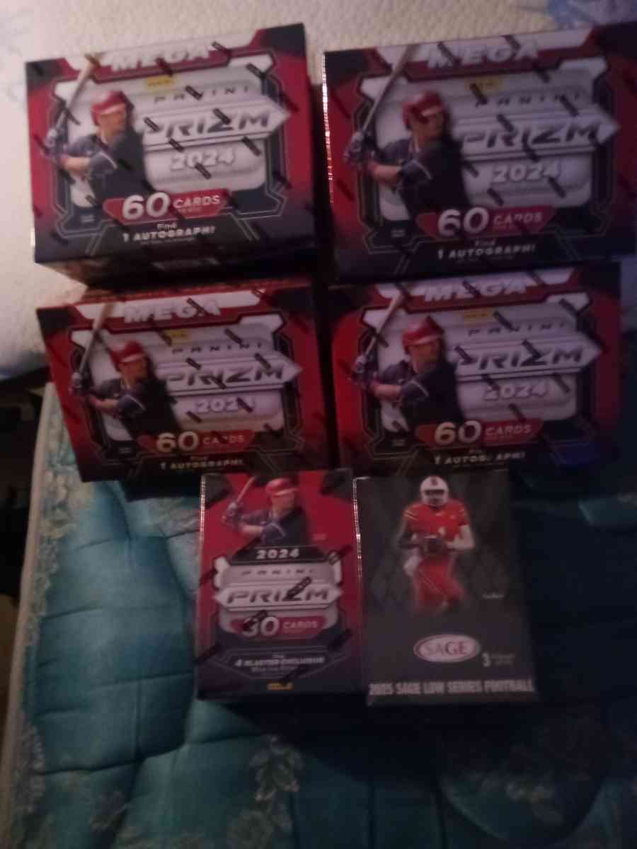 pro baseball cards panini prism mega