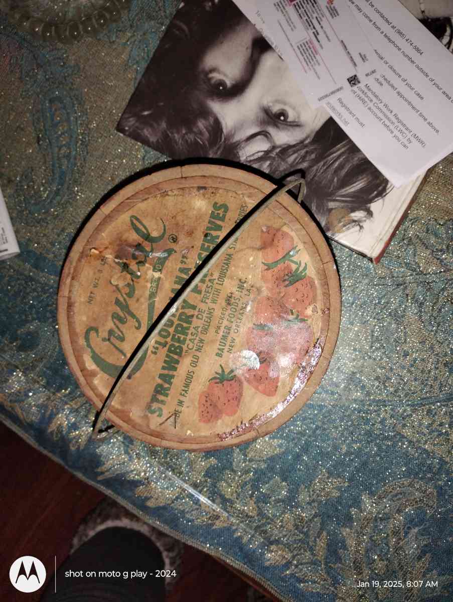 crystals strawberry preserves made in Louisiana