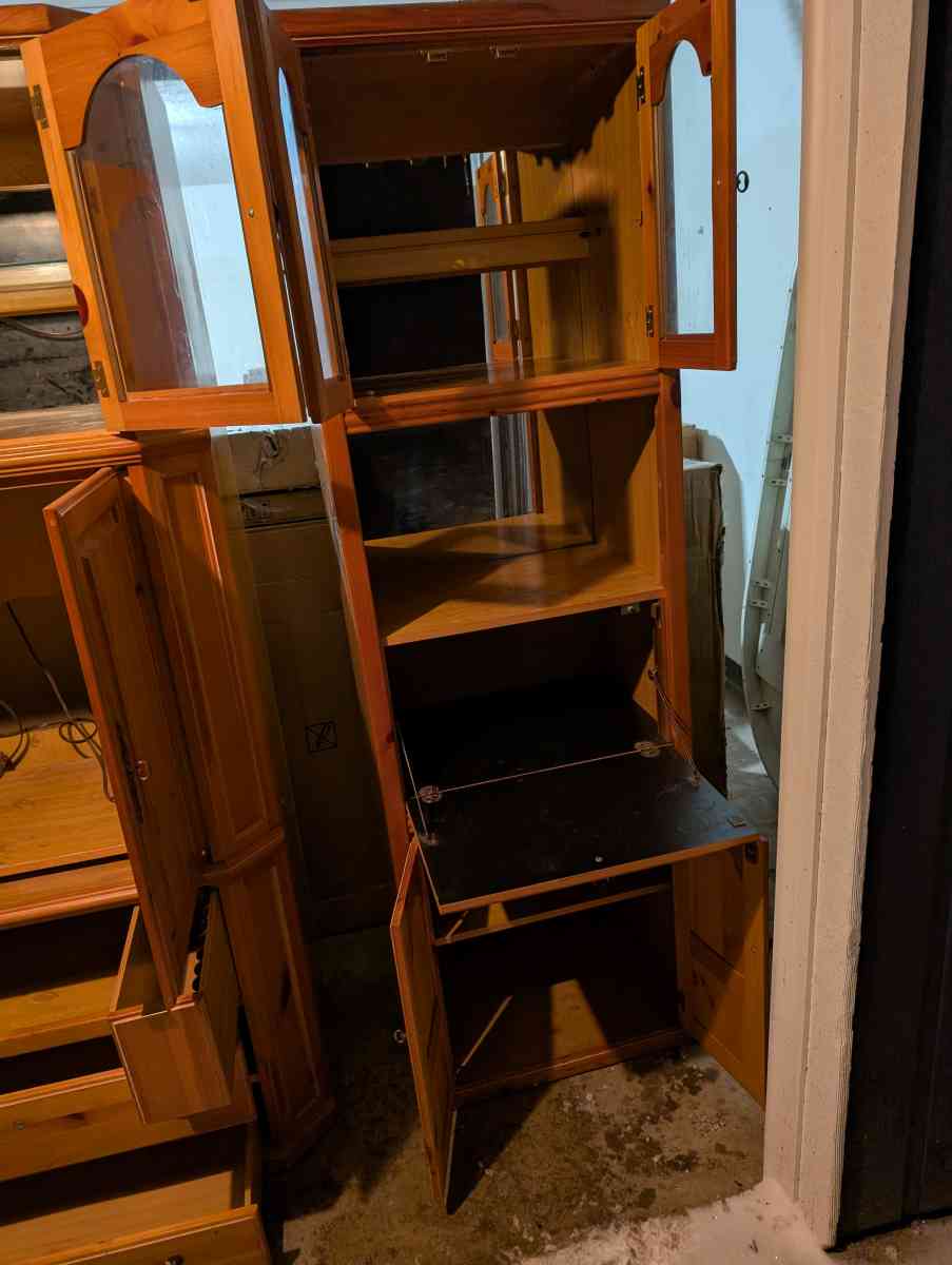 3 piece entertainment center