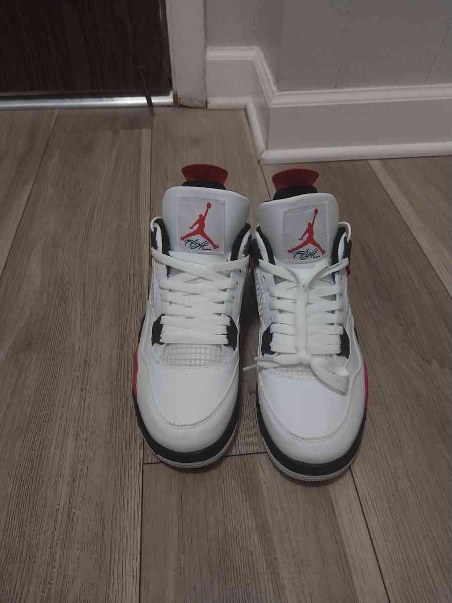 jordan 4 retro red fire