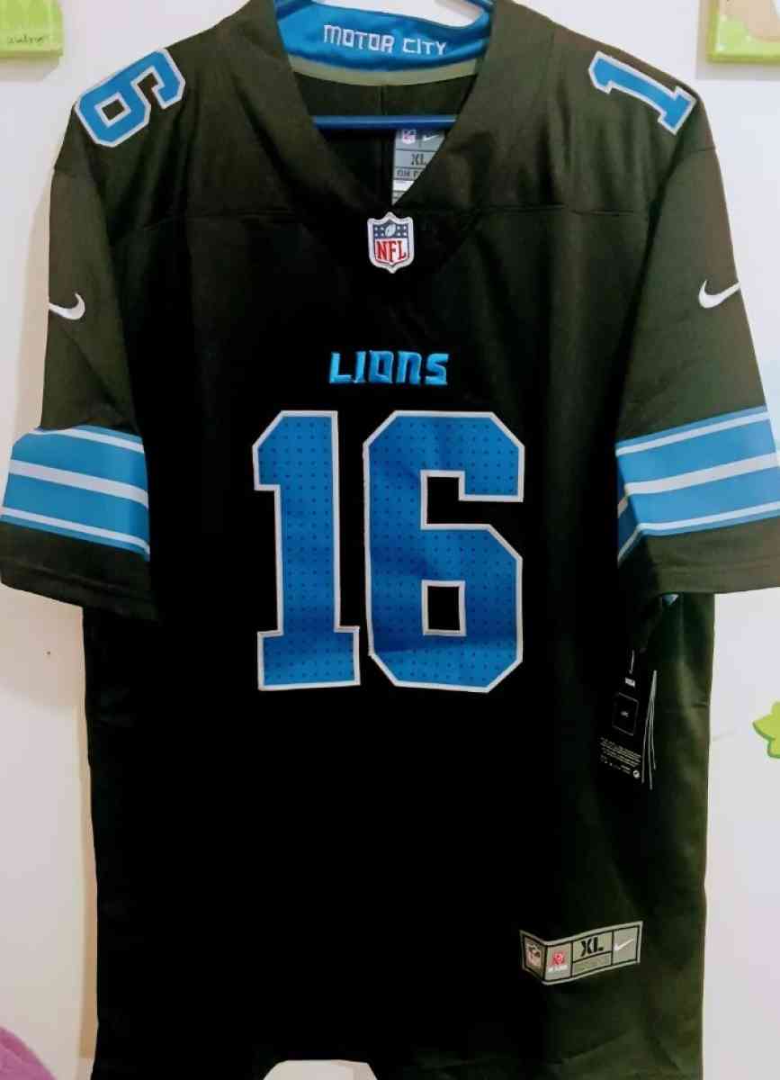 J Goff Detroit Lions Jersey XL Or Large Stitched
