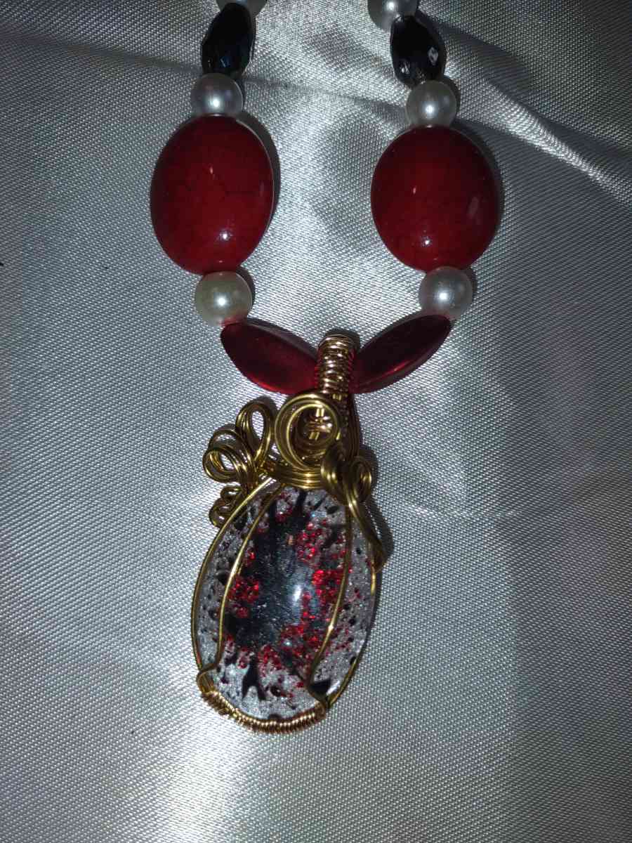 one of a kind handmade necklace