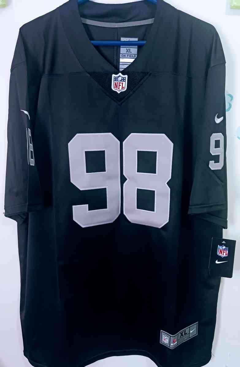 Maxx Crosby Las Vegas Raiders jersey XL or Large Stitched