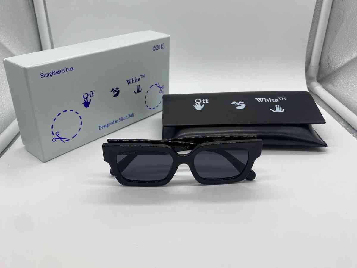 Black Off White Sunglasses
