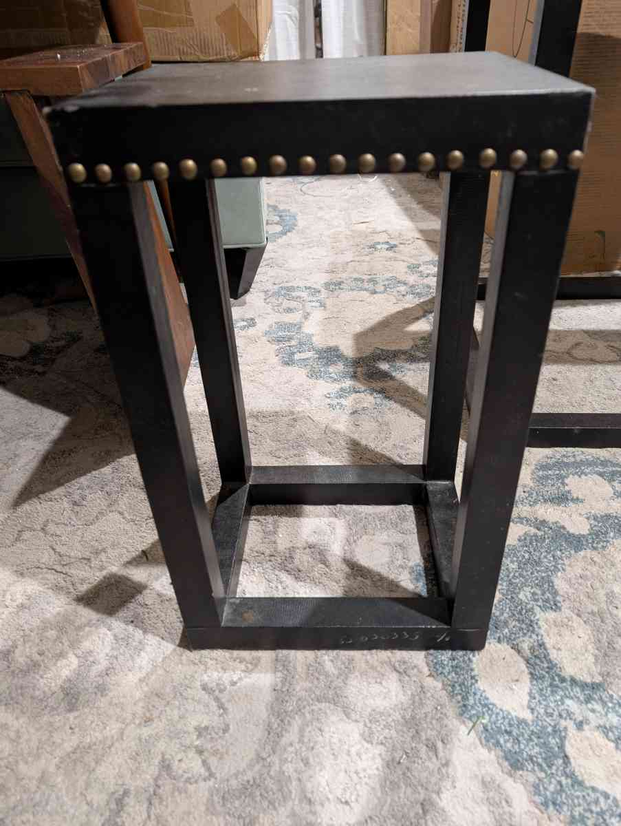 Studded End Table and Nesting Table